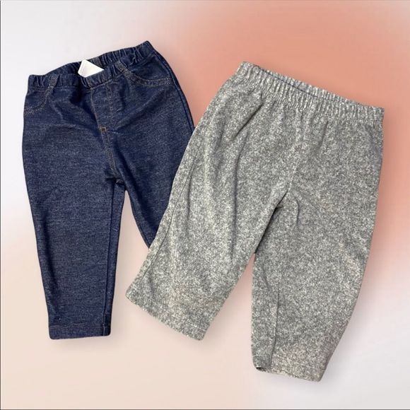 CARTERS | 9 Month Baby Pants (x2) - Picture 1 of 3